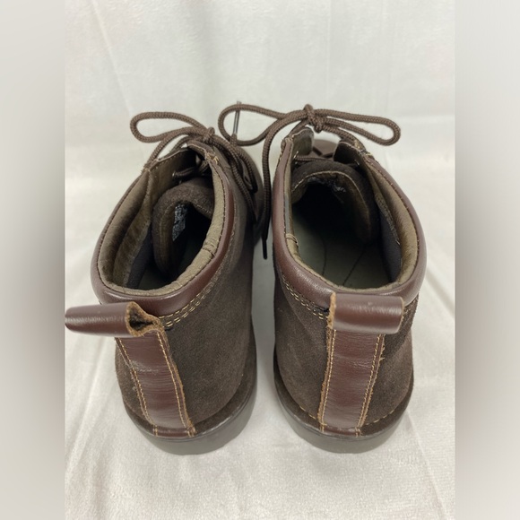 Bass Suede Ankle Boot Booties Women's 6 Brown Lace Up - Picture 4 of 9